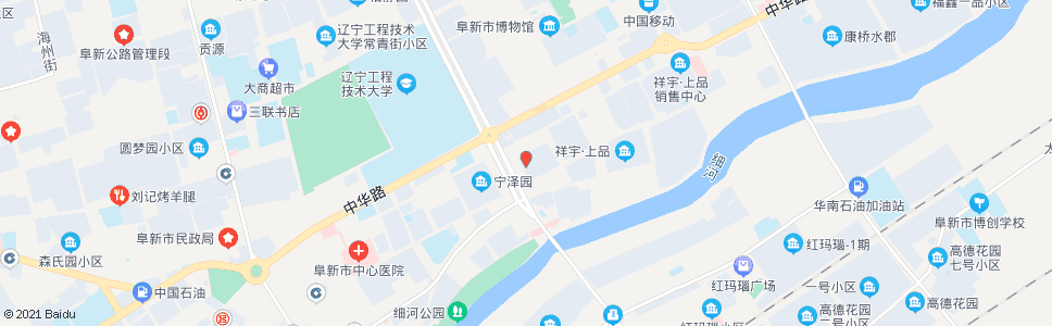 阜新东方家园_公交站地图_阜新公交_妙搜公交查询2024