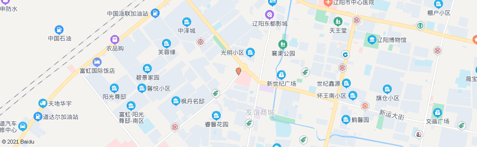 辽阳市二院_公交站地图_辽阳公交_妙搜公交查询2024