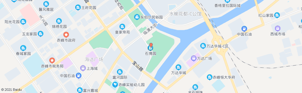 赤峰松山新华书店_公交站地图_赤峰公交_妙搜公交查询2024