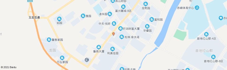 赤峰宝山桥_公交站地图_赤峰公交_妙搜公交查询2024