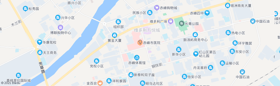 赤峰市医院_公交站地图_赤峰公交_妙搜公交查询2024