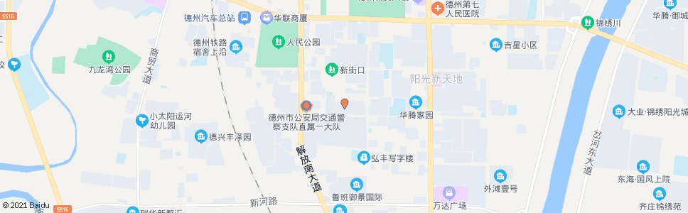 德州铁路宿舍_公交站地图_德州公交_妙搜公交查询2024