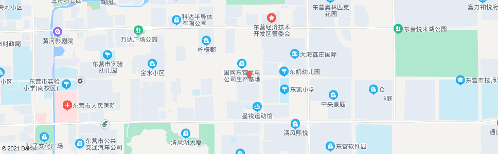 东营新居华府_公交站地图_东营公交_妙搜公交查询2024