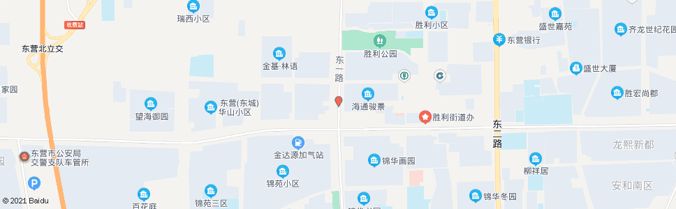 东营海通骏景西门_公交站地图_东营公交_妙搜公交查询2024