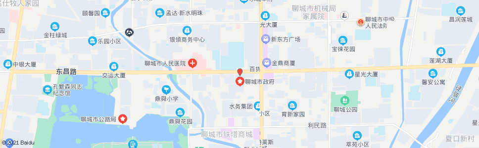 聊城北顺文化科技园_公交站地图_聊城公交_妙搜公交查询2024