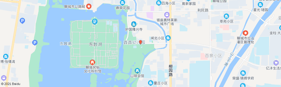 聊城区工会_公交站地图_聊城公交_妙搜公交查询2024