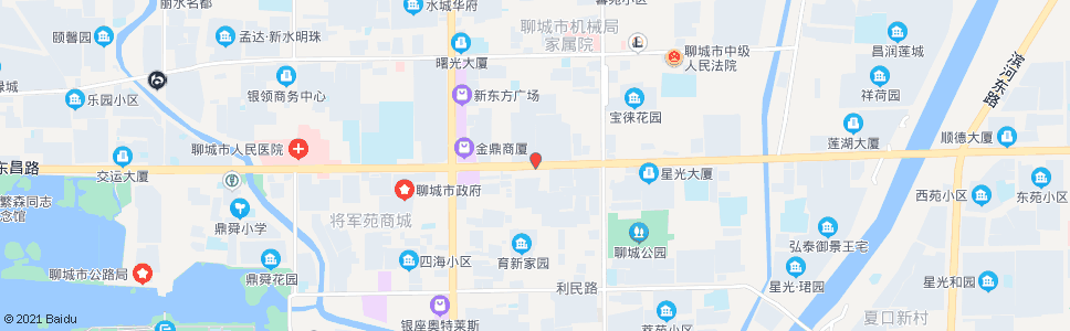 聊城市委_公交站地图_聊城公交_妙搜公交查询2024