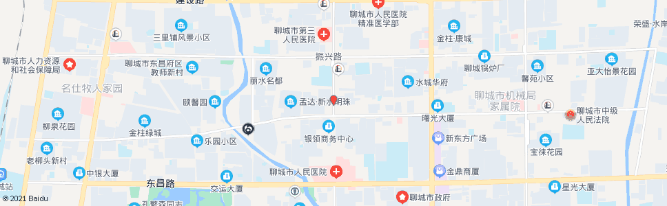 聊城卫育路兴华路口北站_公交站地图_聊城公交_妙搜公交查询2024