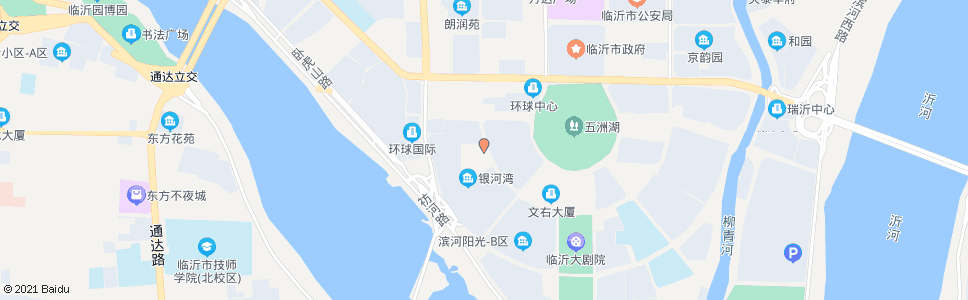 临沂临沂银河小学_公交站地图_临沂公交_妙搜公交查询2024