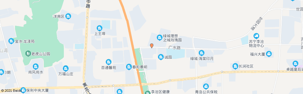 青岛广水路金川路_公交站地图_青岛公交_妙搜公交查询2024