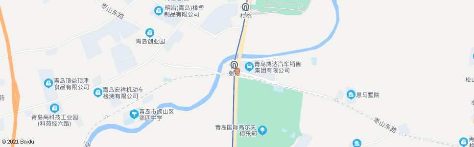 青岛李宅路松岭路_公交站地图_青岛公交_妙搜公交查询2024