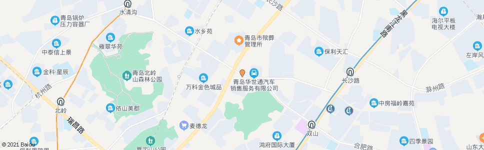 青岛蚌埠路重庆南路_公交站地图_青岛公交_妙搜公交查询2024