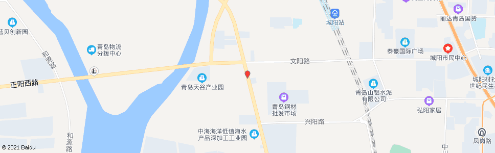 青岛双元路文阳路_公交站地图_青岛公交_妙搜公交查询2024