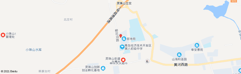 青岛黄岛骨伤医院_公交站地图_青岛公交_妙搜公交查询2024