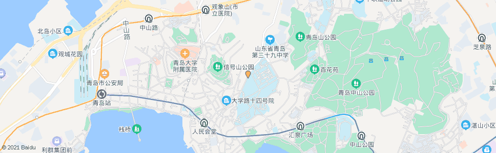 青岛黄县路_公交站地图_青岛公交_妙搜公交查询2024