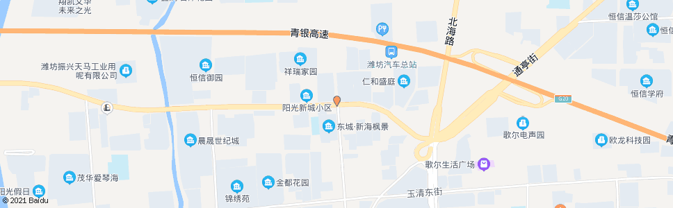 潍坊玄武街新华路口_公交站地图_潍坊公交_妙搜公交查询2024