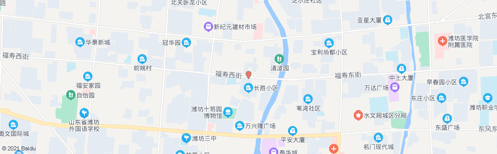 潍坊和平路福寿街路口_公交站地图_潍坊公交_妙搜公交查询2024