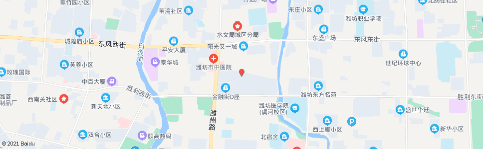 潍坊市委宿舍_公交站地图_潍坊公交_妙搜公交查询2024