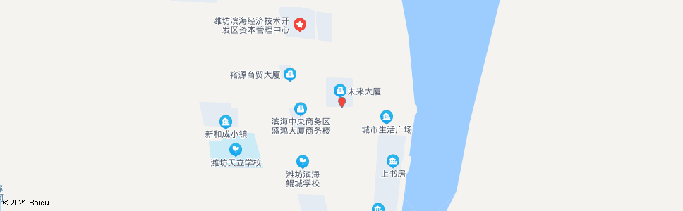 潍坊滨海开发区管委会(原址)_公交站地图_潍坊公交_妙搜公交查询2024