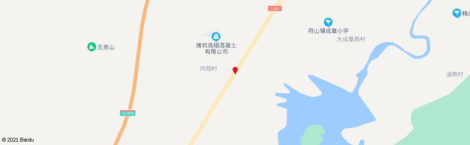 潍坊向阳村_公交站地图_潍坊公交_妙搜公交查询2024