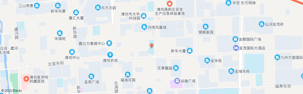 潍坊新东方双语学校(金马怡园)_公交站地图_潍坊公交_妙搜公交查询2024