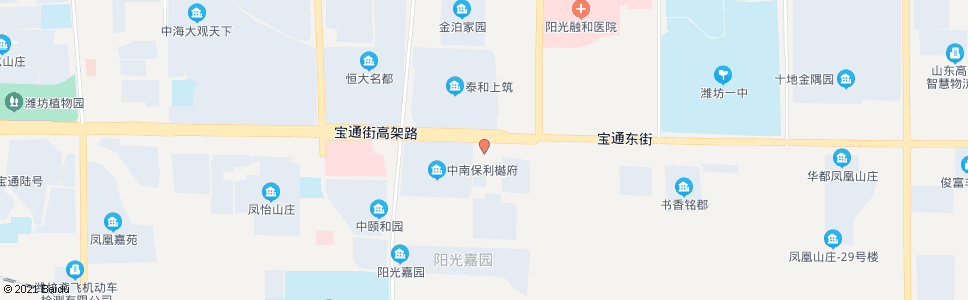 潍坊马家村市场_公交站地图_潍坊公交_妙搜公交查询2024