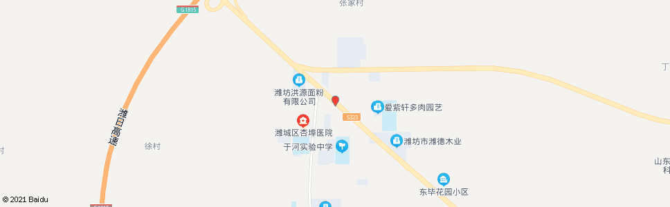 潍坊大庄家村_公交站地图_潍坊公交_妙搜公交查询2024