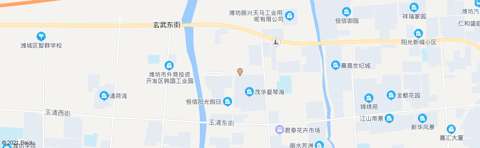 潍坊四平路乐川街路口_公交站地图_潍坊公交_妙搜公交查询2024