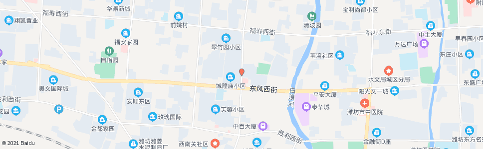 潍坊十笏园(新华书店)_公交站地图_潍坊公交_妙搜公交查询2024