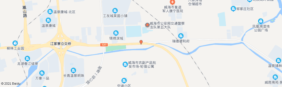 威海栾家店_公交站地图_威海公交_妙搜公交查询2024