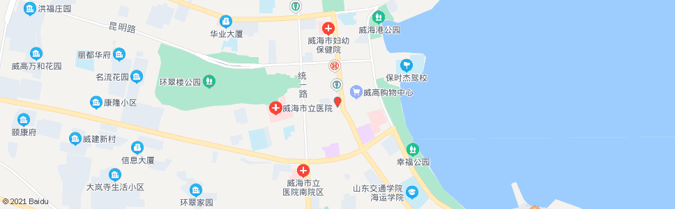 威海苏宁电器广场(百货大楼)_公交站地图_威海公交_妙搜公交查询2024