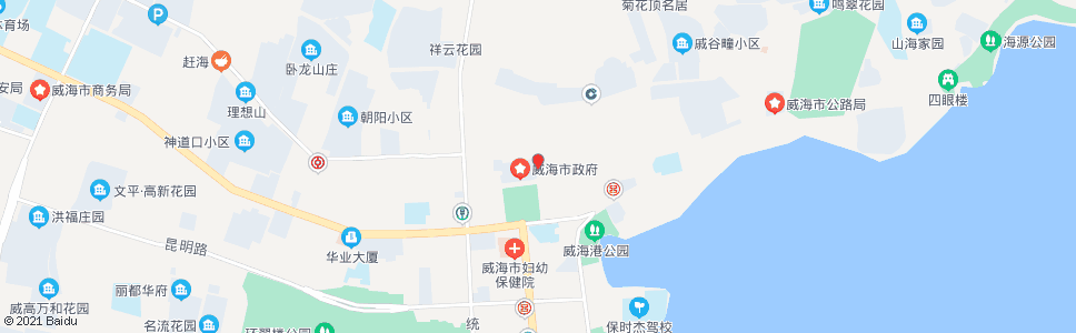 威海海鲜批发市场_公交站地图_威海公交_妙搜公交查询2024