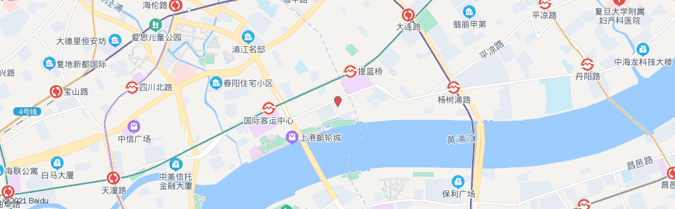 上海北支港_公交站地图_上海公交_妙搜公交查询2024