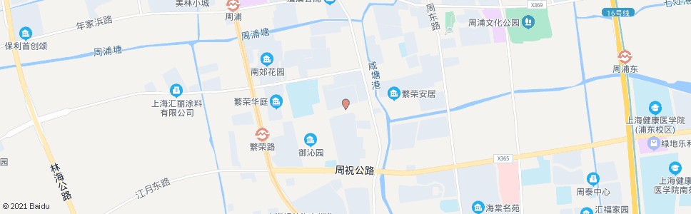 上海康沈公路繁荣路_公交站地图_上海公交_妙搜公交查询2024