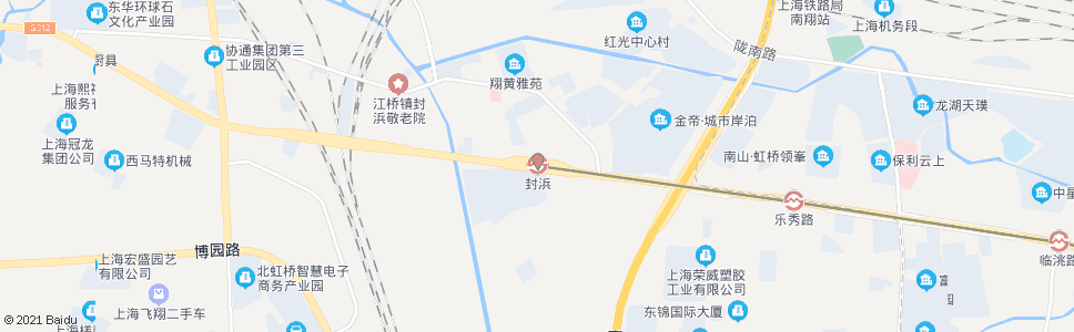 上海丰浜_公交站地图_上海公交_妙搜公交查询2024
