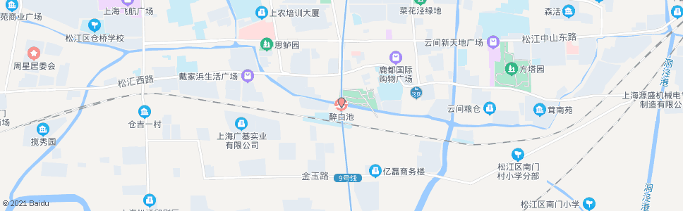 上海醉白池(招呼站)_公交站地图_上海公交_妙搜公交查询2024