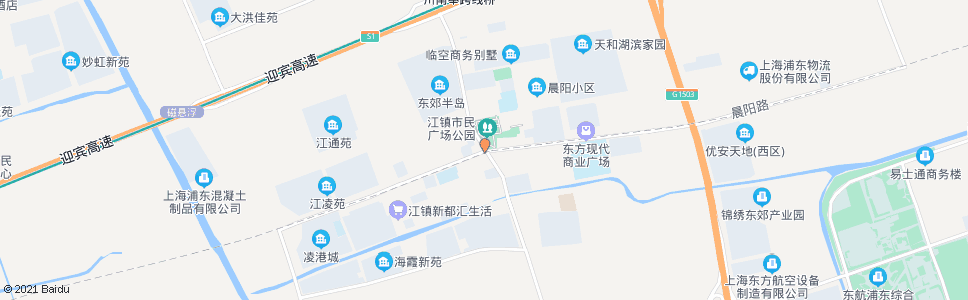 上海晨阳西路川南奉公路_公交站地图_上海公交_妙搜公交查询2024