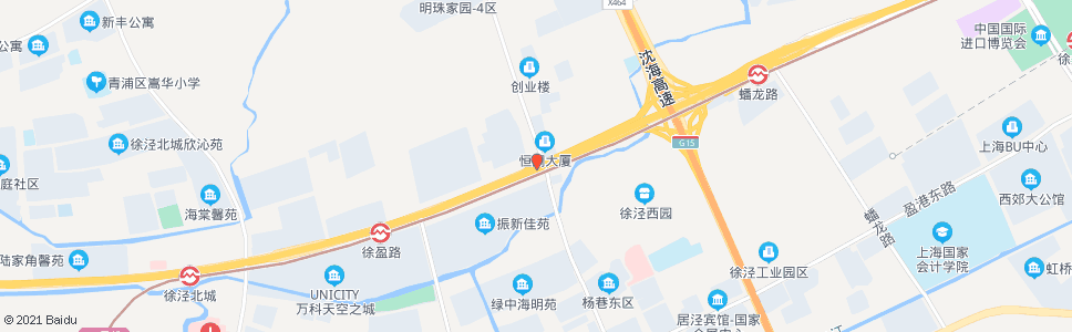 上海明珠路崧泽大道_公交站地图_上海公交_妙搜公交查询2024