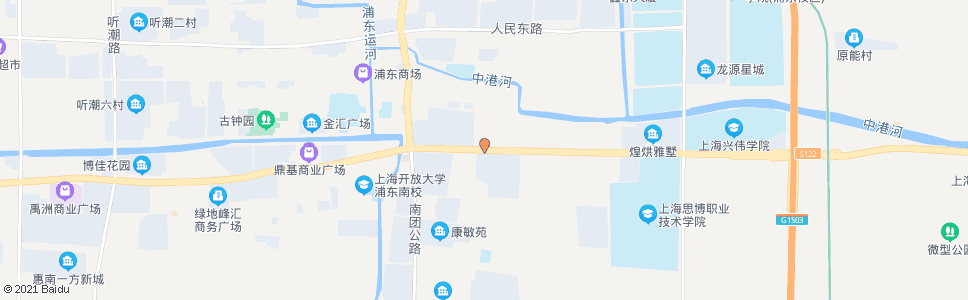 上海沪南公路靖海路_公交站地图_上海公交_妙搜公交查询2024