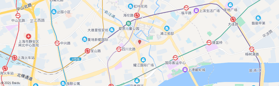 上海第一人民医院_公交站地图_上海公交_妙搜公交查询2024