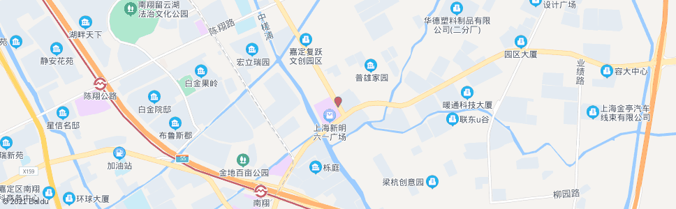 上海浏翔公路丰翔路_公交站地图_上海公交_妙搜公交查询2024