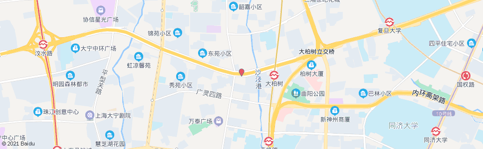 上海汶水东路水电路_公交站地图_上海公交_妙搜公交查询2024