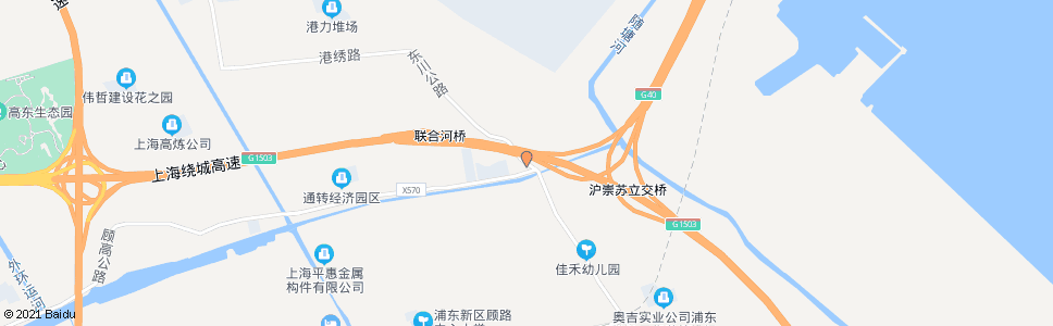 上海东川公路顾高公路_公交站地图_上海公交_妙搜公交查询2024