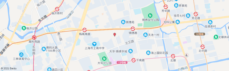 上海下南路华绣路_公交站地图_上海公交_妙搜公交查询2024