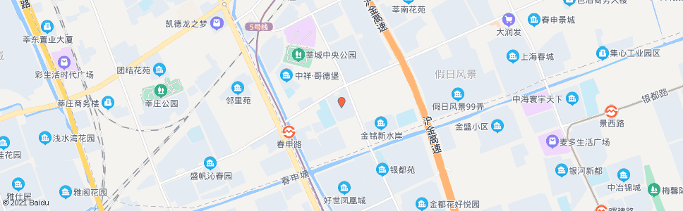 上海春申四季苑(都市路春申路)_公交站地图_上海公交_妙搜公交查询2024