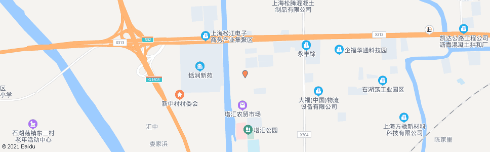 上海塔汇路长塔路_公交站地图_上海公交_妙搜公交查询2025