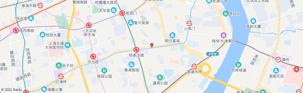 上海南车站路陆家浜路_公交站地图_上海公交_妙搜公交查询2024