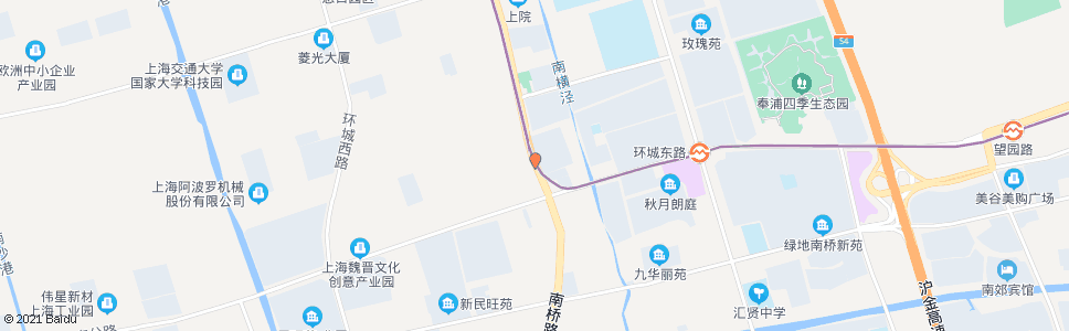 上海国顺路沪杭公路_公交站地图_上海公交_妙搜公交查询2024