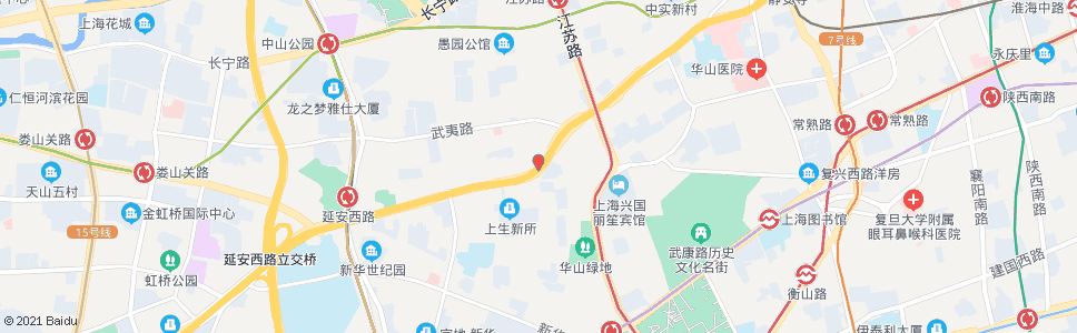 上海番禺路延安西路_公交站地图_上海公交_妙搜公交查询2024