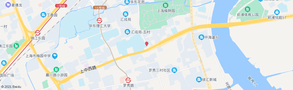 上海龙川北路上中路_公交站地图_上海公交_妙搜公交查询2025